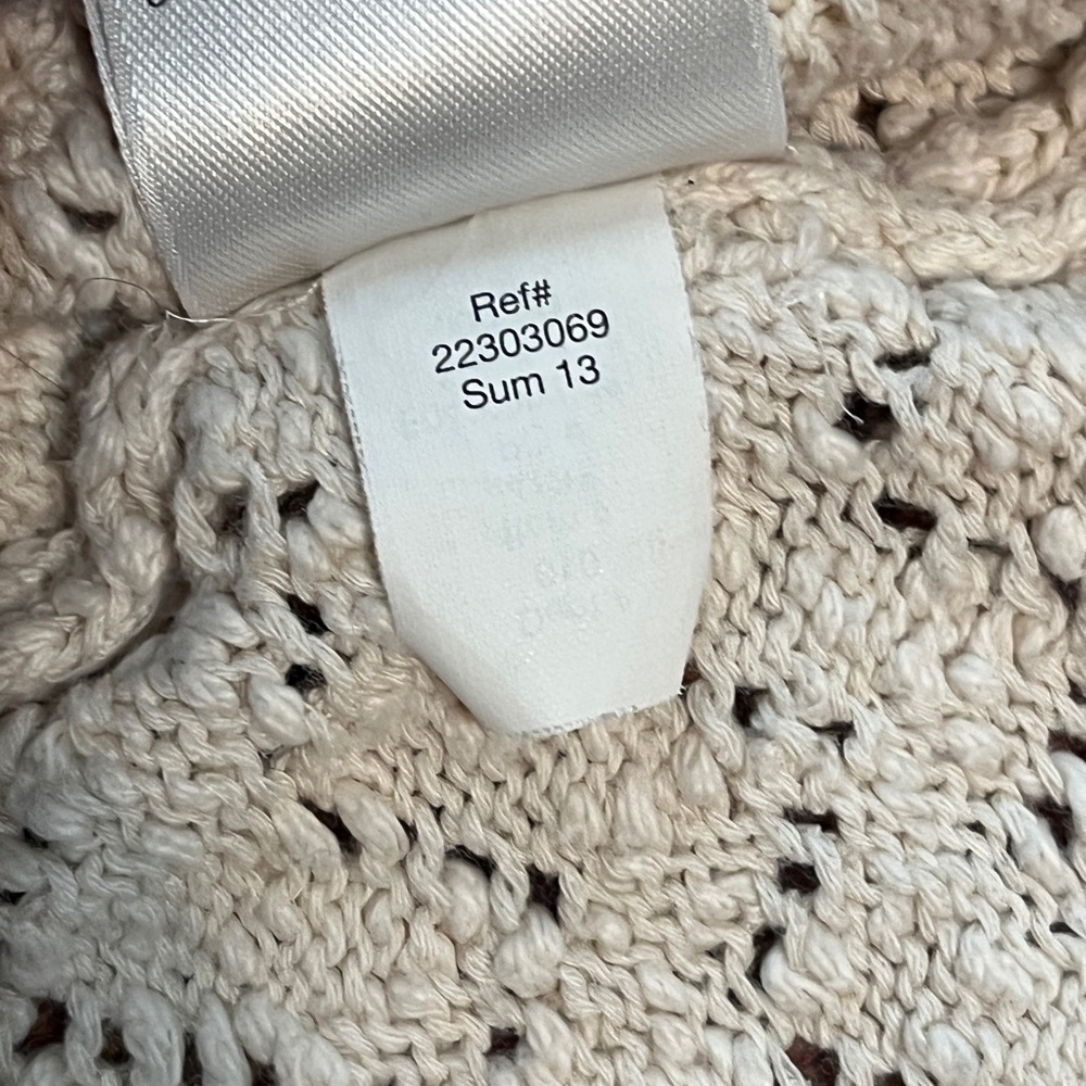 Women's Eddie Bauer Cream Cardigan Sweater - Picture 6 of 11